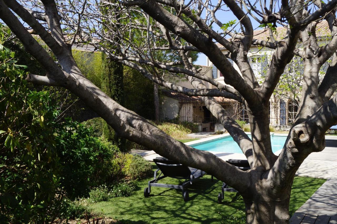 Domaine De La Girafe Bed and Breakfast Eyragues Exteriör bild